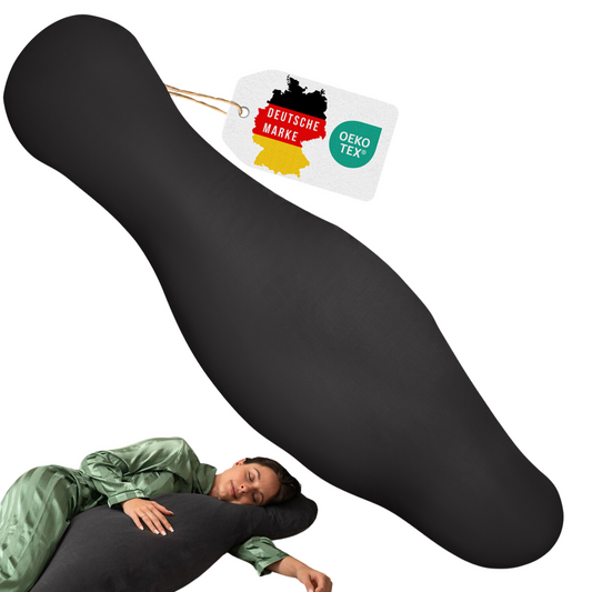 Ergonomisches Seitenschläferkissen – gegen Rücken-, Nacken- & Schulterschmerzen